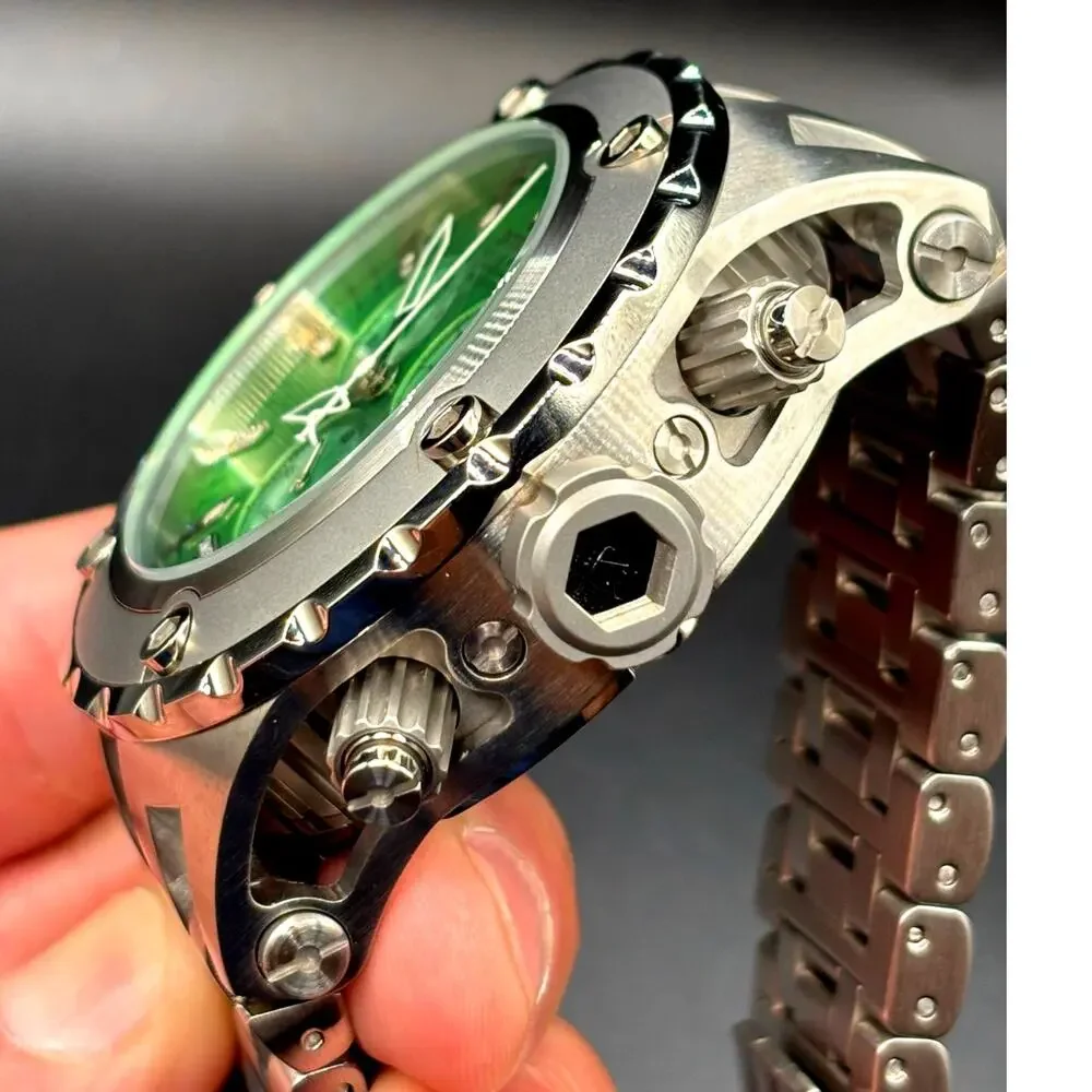Invicta Reserve Collection 6188 Swiss Made Chronograph Green 53mm 500M Watch